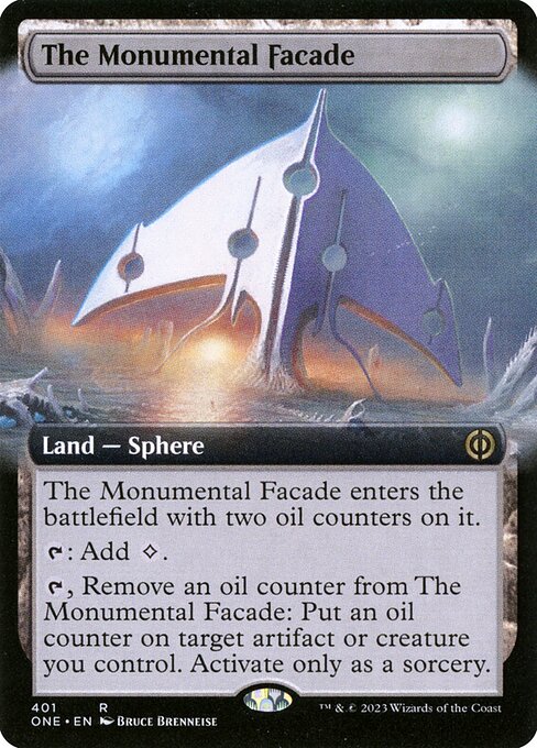 The Monumental Facade highlighted card art