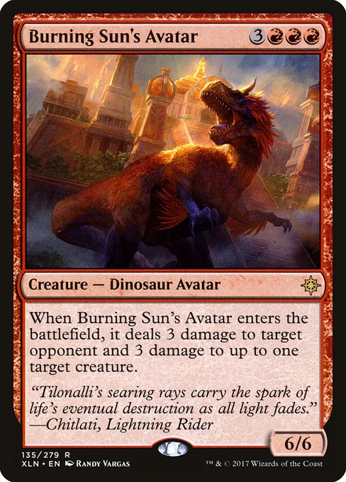 Burning Sun's Avatar from Ixalan