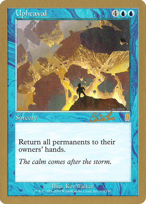 Upheaval from World Championship Decks 2002