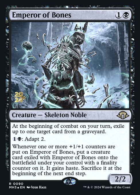 Emperor of Bones highlighted card art