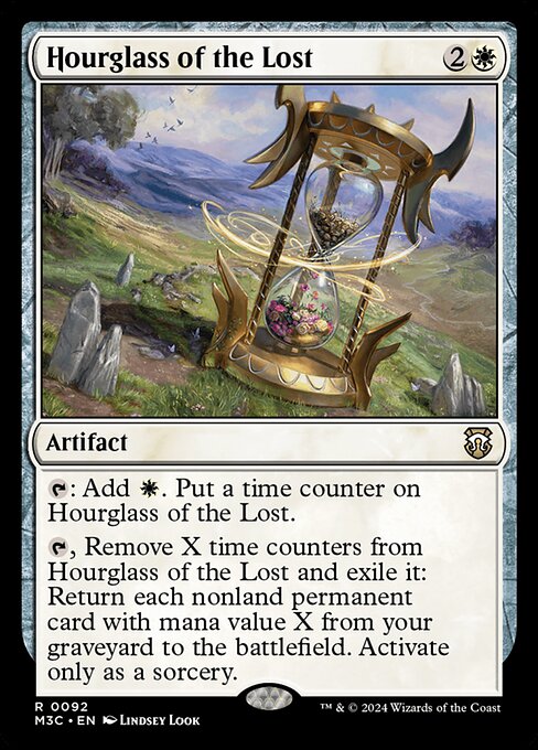 Hourglass of the Lost highlighted card art