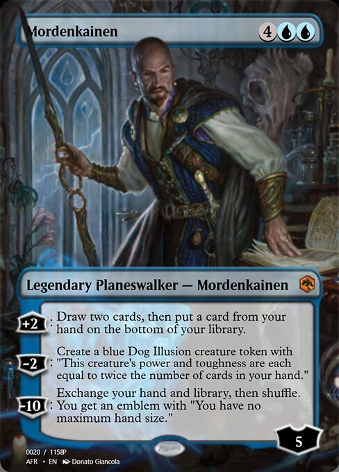 Mordenkainen highlighted card art