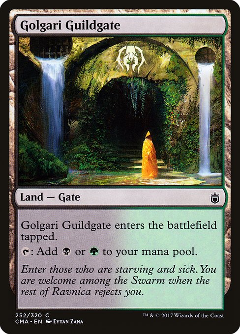 Golgari Guildgate from Commander Anthology