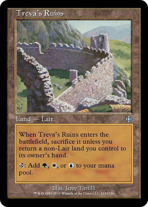 Treva's Ruins from Magic Online Theme Decks