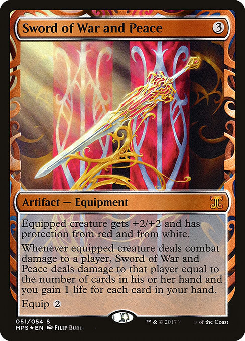 Sword of War and Peace from Kaladesh Inventions
