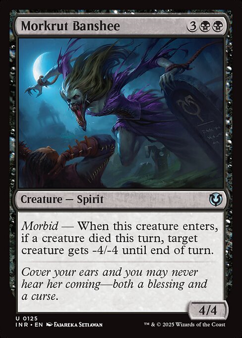 Morkrut Banshee highlighted card art