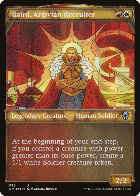 Baird, Argivian Recruiter highlighted card art