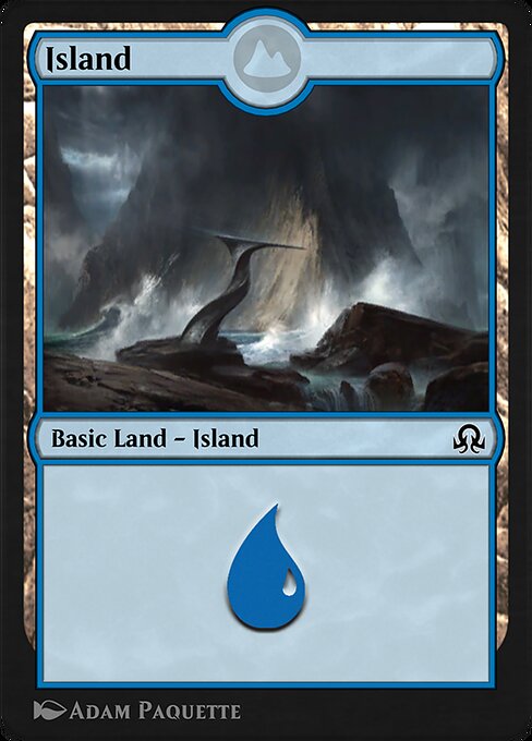 Island from Shadows over Innistrad Remastered