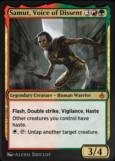 Samut, Voice of Dissent from Amonkhet Remastered