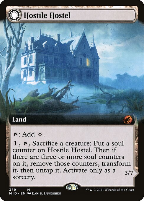 Hostile Hostel // Creeping Inn from Innistrad: Midnight Hunt