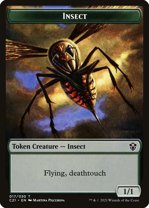 Insect from Commander 2021 Tokens