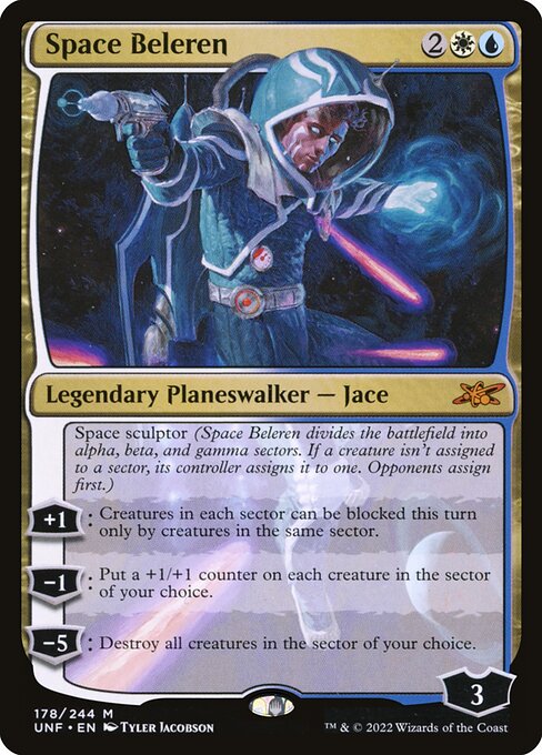 Space Beleren highlighted card art