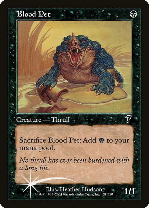 Blood Pet from Seventh Edition