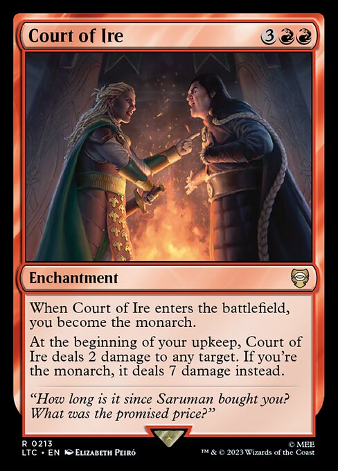 Court of Ire highlighted card art