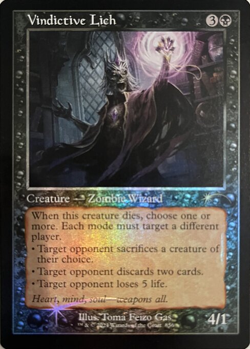 Vindictive Lich highlighted card art
