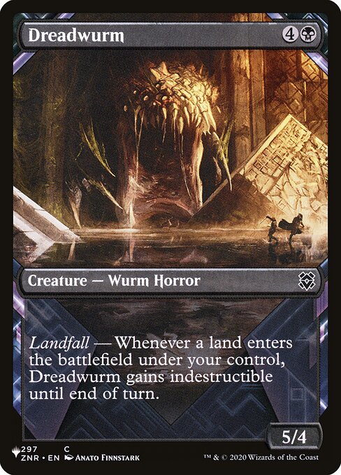 Dreadwurm highlighted card art