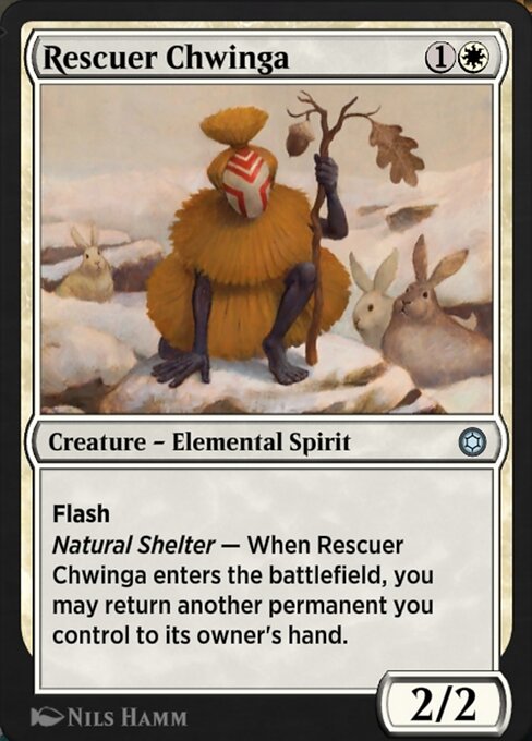 Rescuer Chwinga highlighted card art