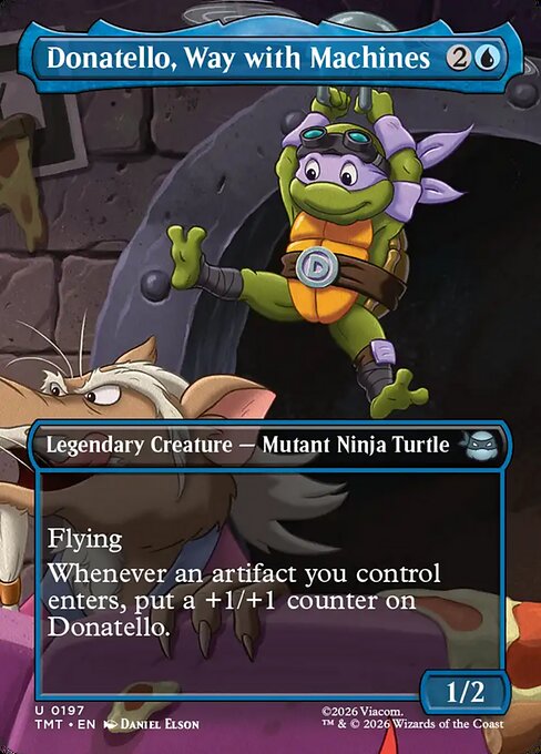 Donatello, Way with Machines from Teenage Mutant Ninja Turtles