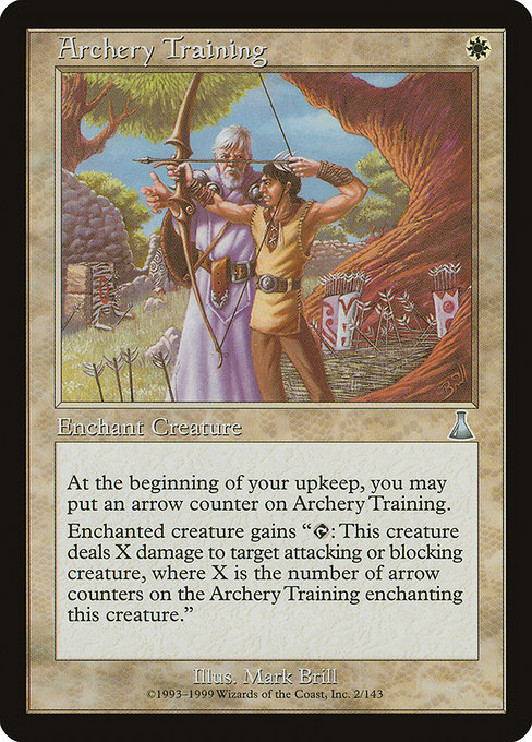 Archery Training highlighted card art