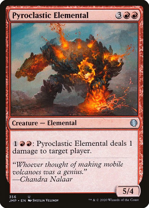 Pyroclastic Elemental highlighted card art