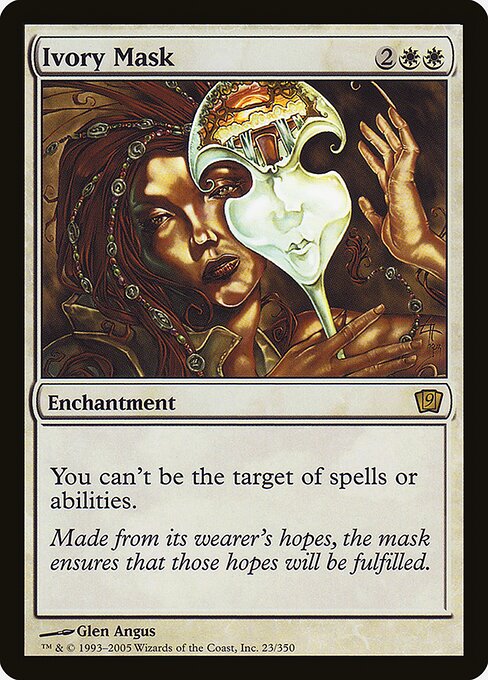 Ivory Mask highlighted card art