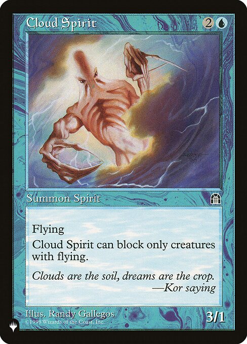 Cloud Spirit highlighted card art