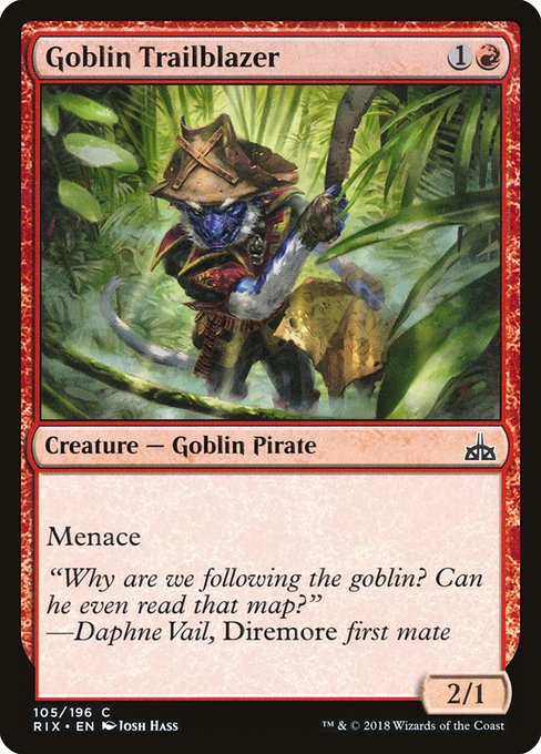 Goblin Trailblazer from Rivals of Ixalan