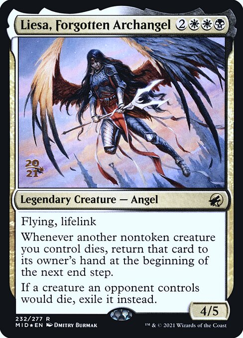 Liesa, Forgotten Archangel from Innistrad: Midnight Hunt Promos