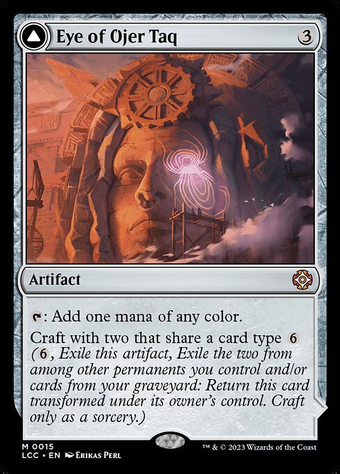 Eye of Ojer Taq // Apex Observatory from The Lost Caverns of Ixalan Commander