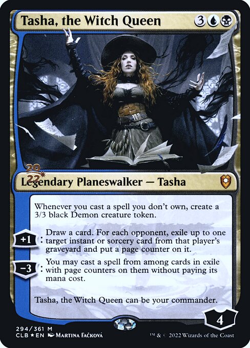 Tasha, the Witch Queen highlighted card art