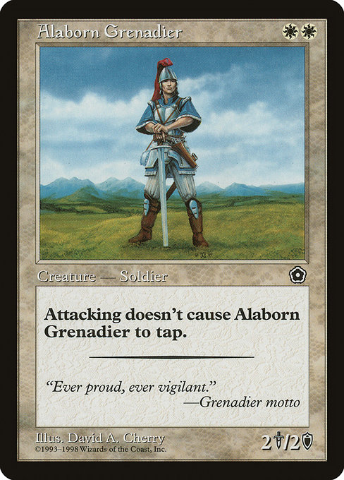 Alaborn Grenadier highlighted card art