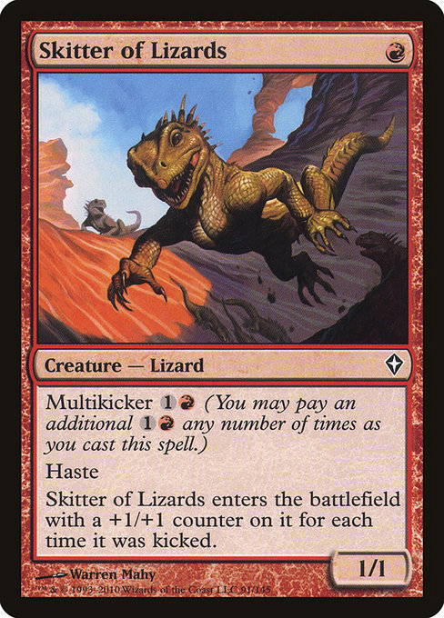 Skitter of Lizards from Worldwake