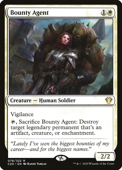 Bounty Agent highlighted card art