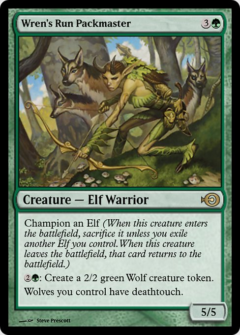 Wren's Run Packmaster from Magic Online Promos