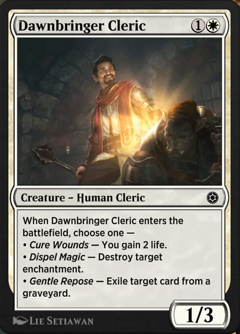 Dawnbringer Cleric from Alchemy Horizons: Baldur's Gate