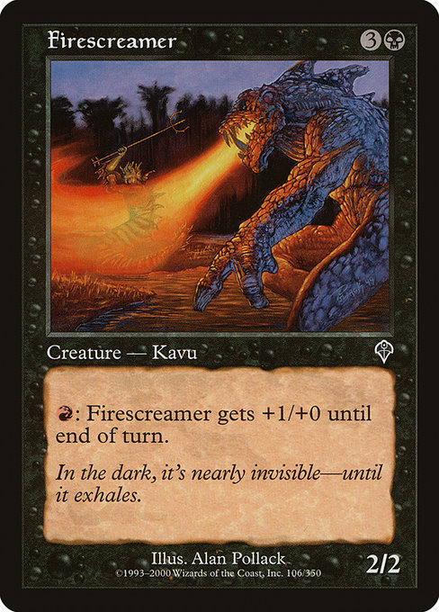 Firescreamer highlighted card art