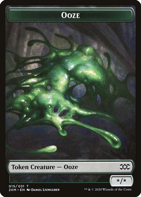 Ooze from Double Masters Tokens