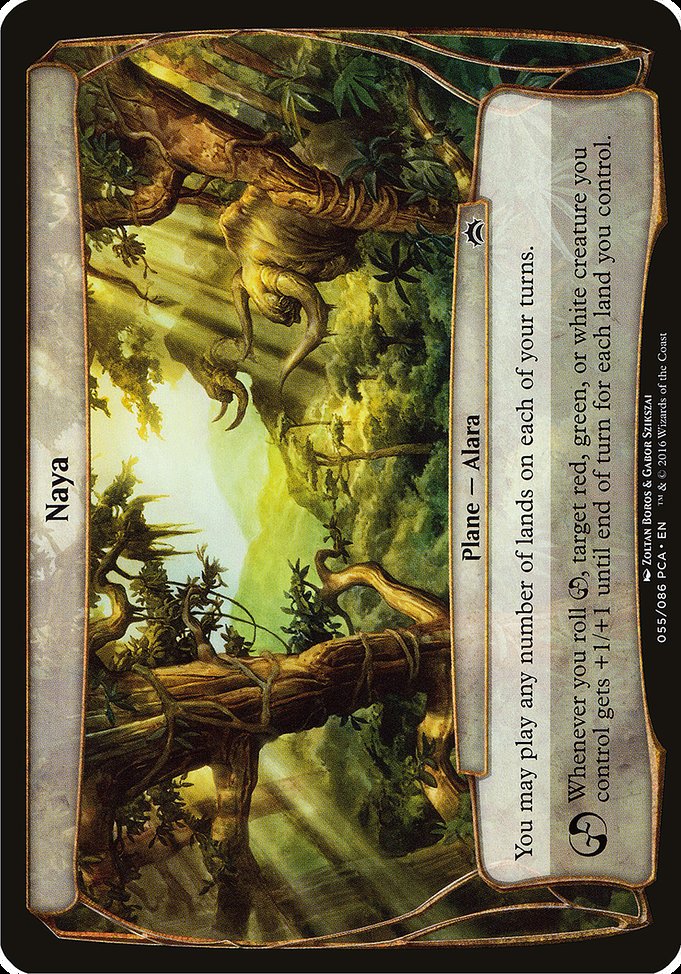 Naya highlighted card art