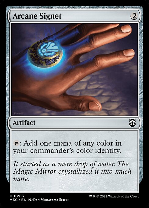 Arcane Signet from Modern Horizons 3 Commander