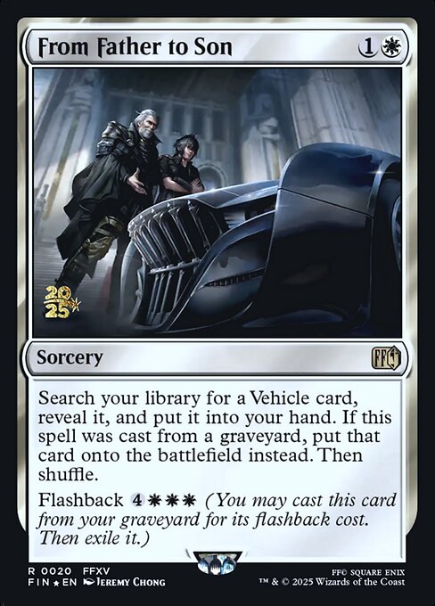 From Father to Son from Final Fantasy Promos