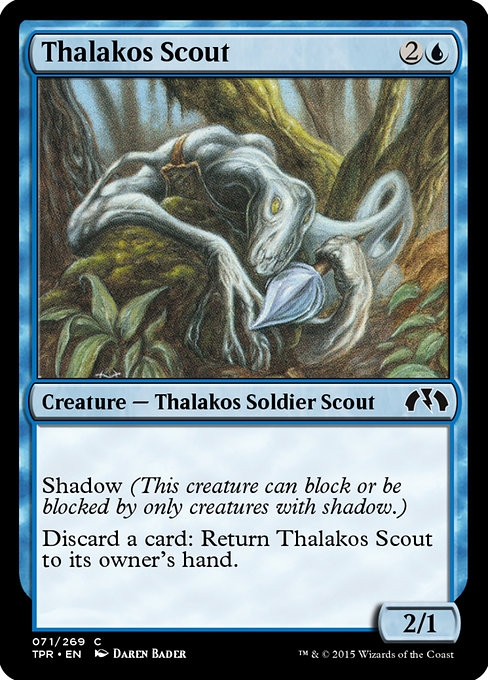 Thalakos Scout highlighted card art