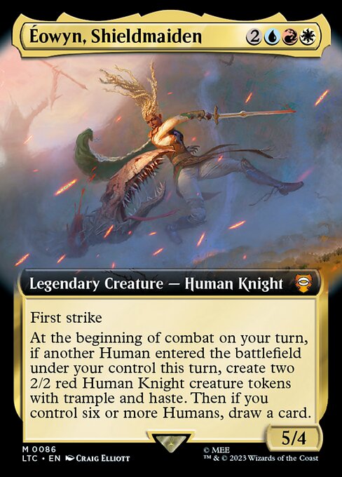 Éowyn, Shieldmaiden from Tales of Middle-earth Commander