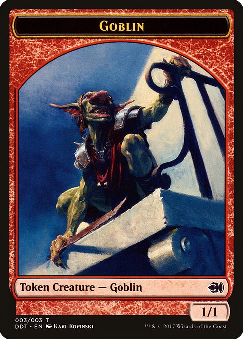 Goblin from Duel Decks: Merfolk vs. Goblins Tokens