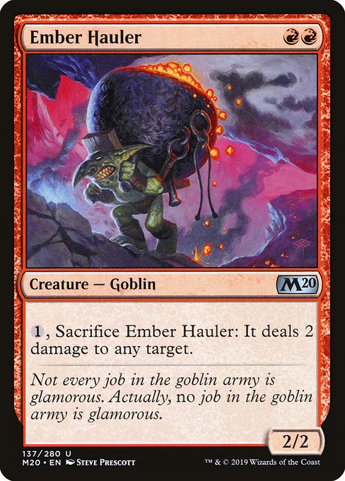 Ember Hauler highlighted card art