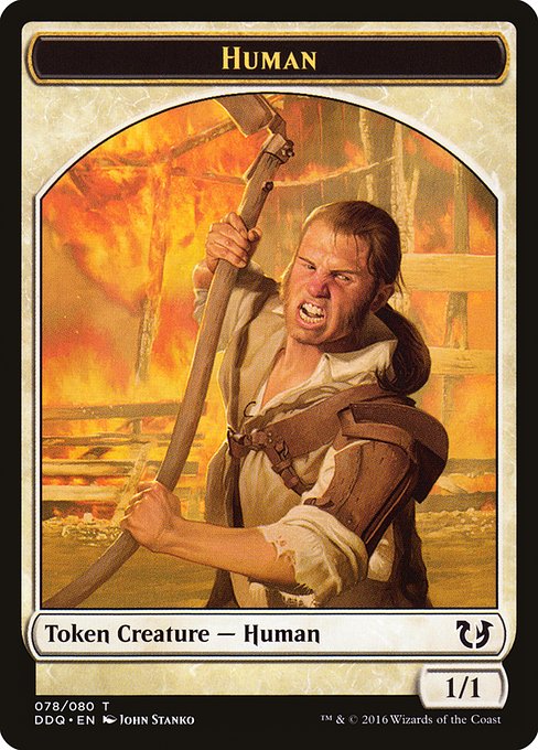 Human from Duel Decks: Blessed vs. Cursed