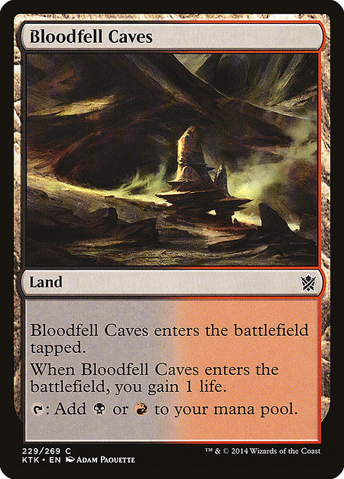 Bloodfell Caves from Khans of Tarkir