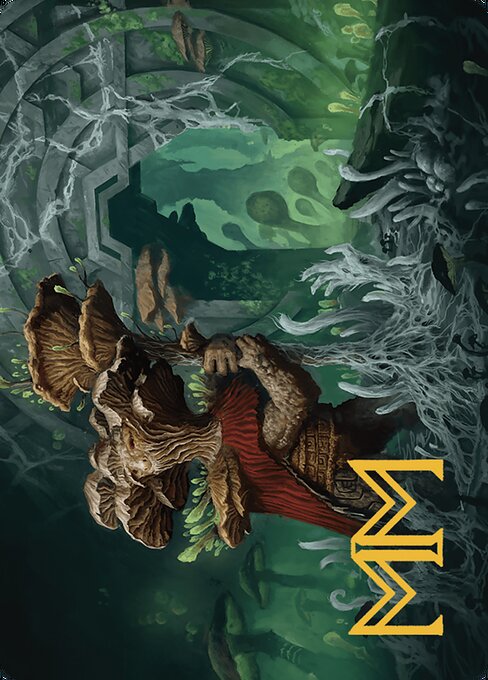 Tendril of the Mycotyrant // Tendril of the Mycotyrant from The Lost Caverns of Ixalan Art Series