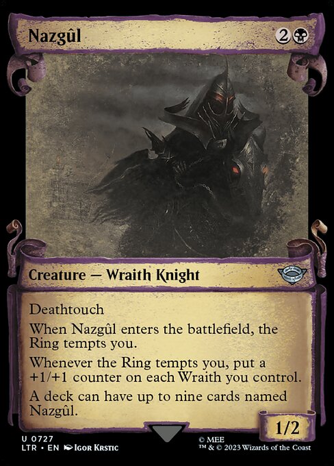 Nazgûl highlighted card art