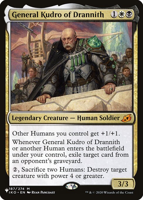 General Kudro of Drannith highlighted card art