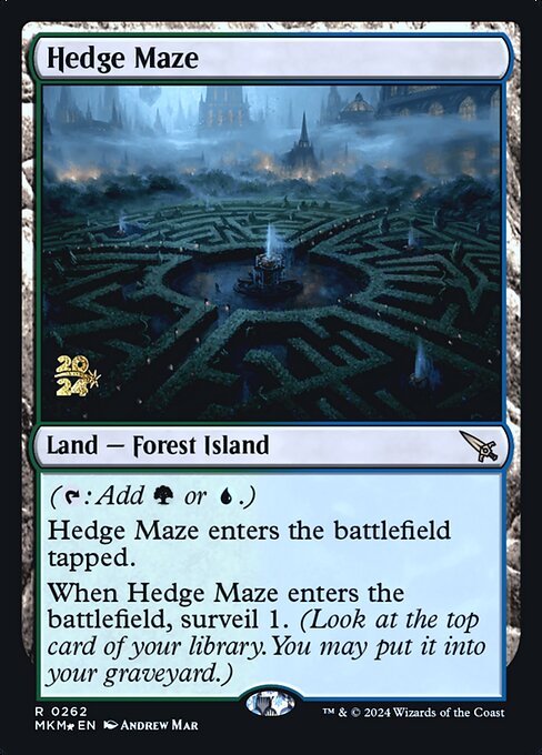 Hedge Maze highlighted card art